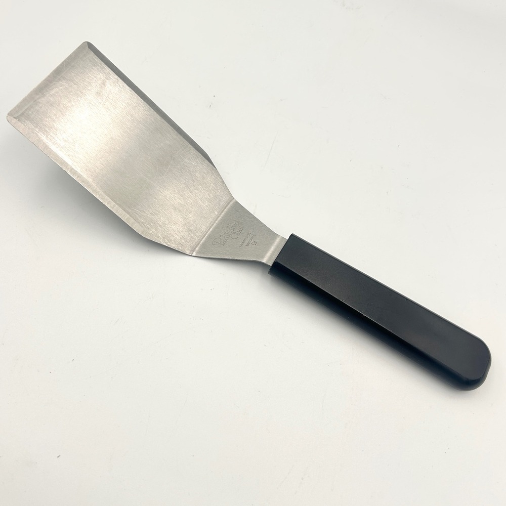 The Pampered Chef Serving Spatula Turner Stainless Steel Black Heavy Duty Taiwan